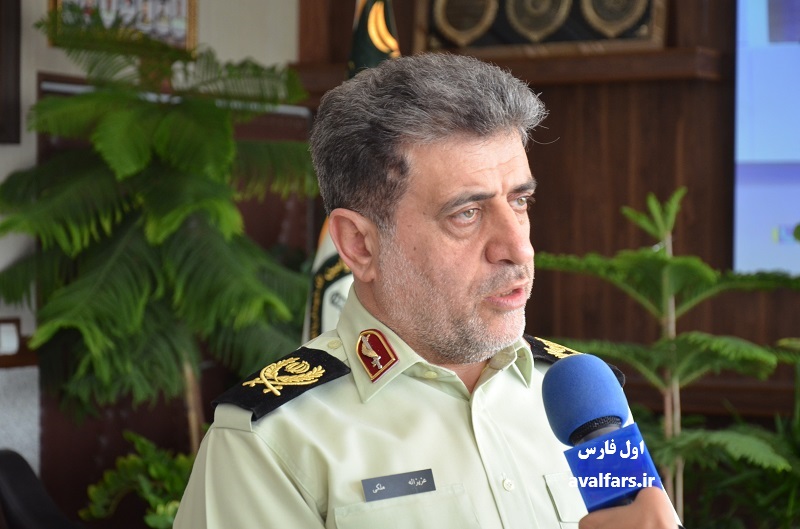 سردار ملکی اعلام کرد: طرد اتباع بیگانه غیر مجاز در دستور کار ویژه پلیس فارس