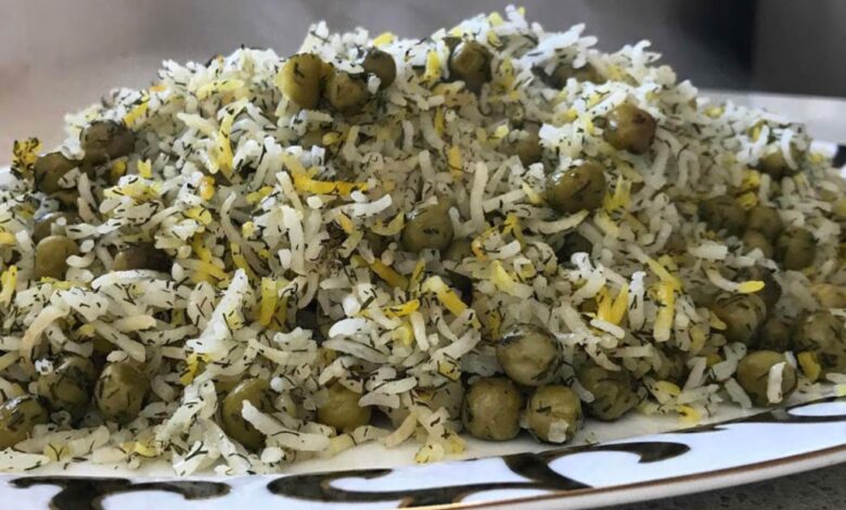 How to make chickpea pilaf 2