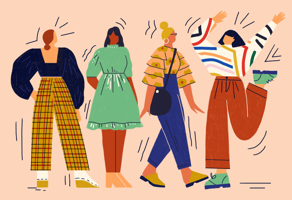 آنچه که رنگ لباس شما درمورد شخصیتتان می گوید