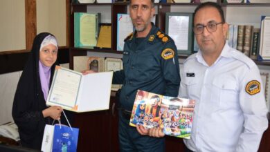 تجلیل معاون اجتماعی