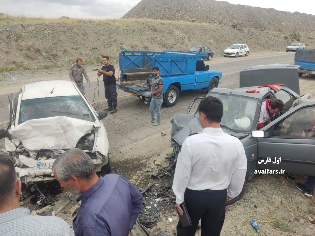 فاجعه در قیر و کارزین: واژگونی خودرو جان سه نفر را گرفت