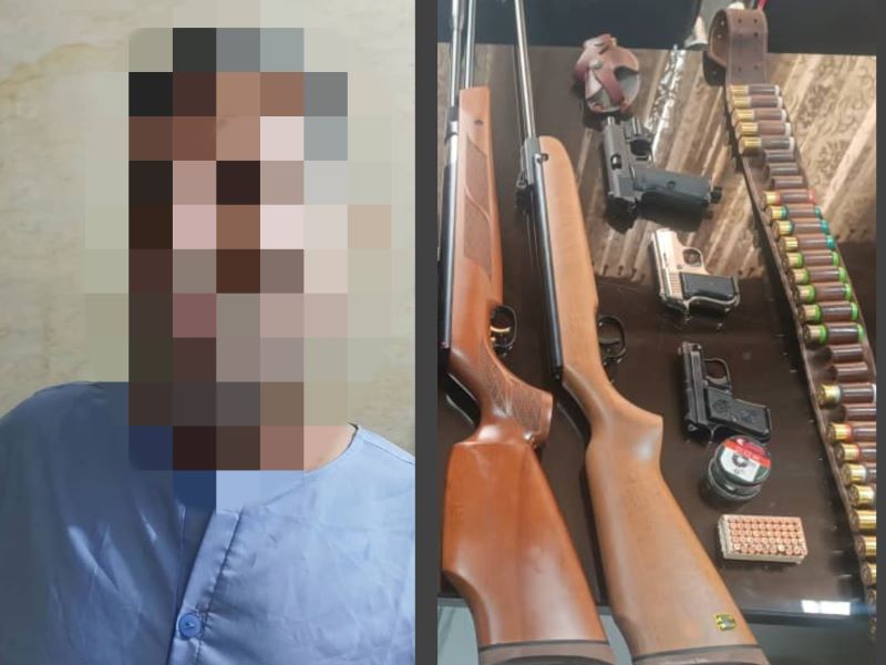 کشف زرادخانه در قلب شیراز؛ دستگیری عامل تیراندازی در بلوار محلاتی