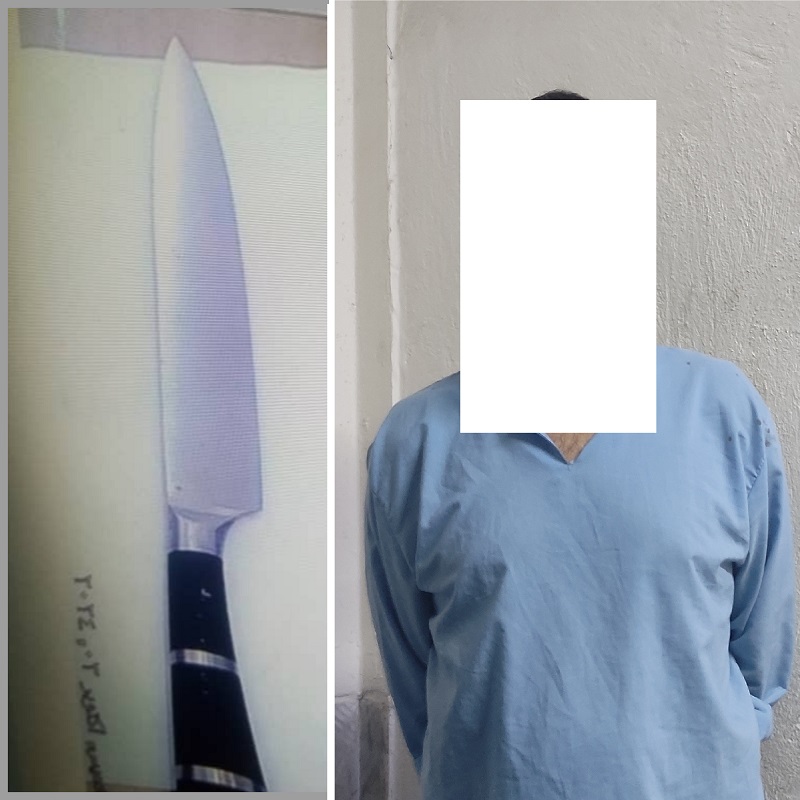 سارق زورگیر بلوار مدرس شیراز دستگیر شد