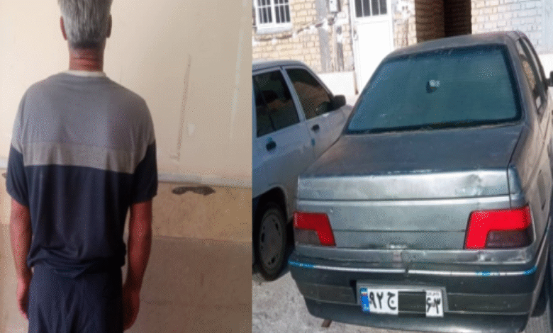 سارق مسافرکش مرودشت