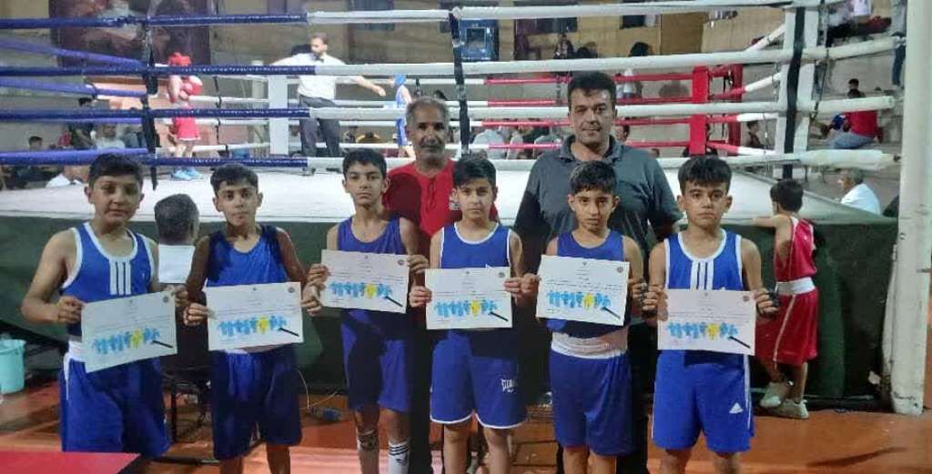 درخشش بوکسورهای خردسال فارس در جشنواره استعدادهای برتر با کسب ۶ مدال