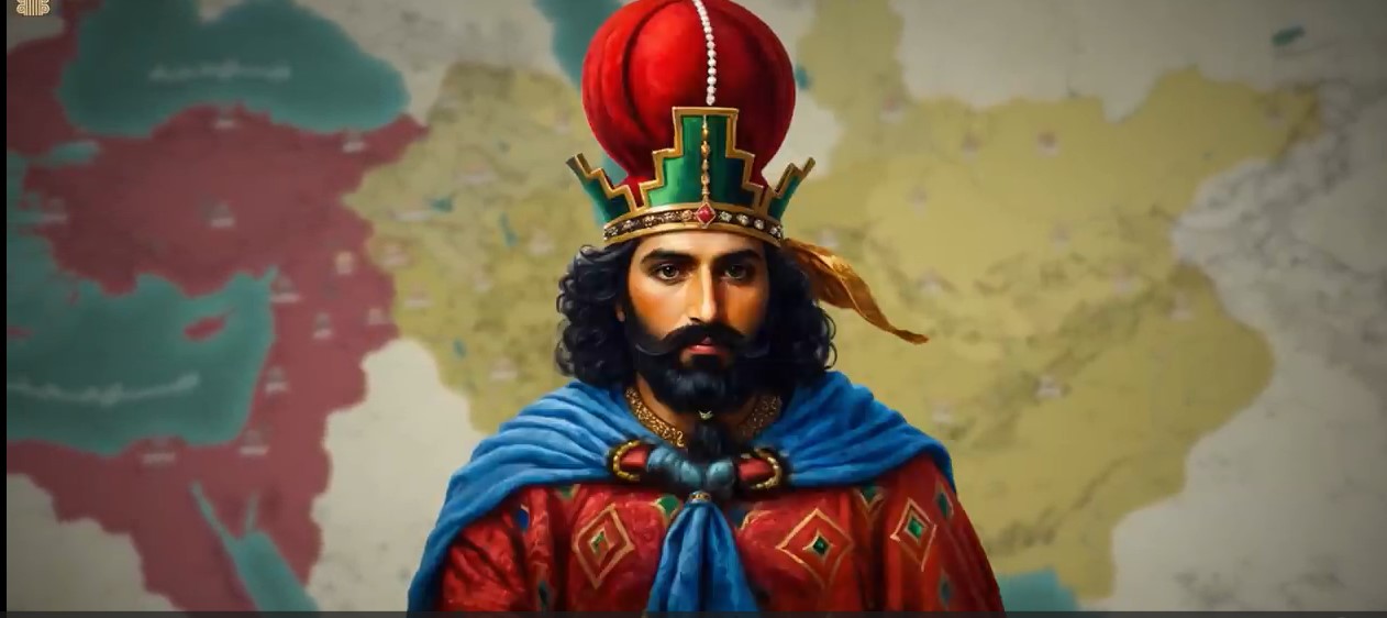 فیلم نقش اردشیر بابکان و شاپور یکم (ساسانیان) در شکوه ایران باستان