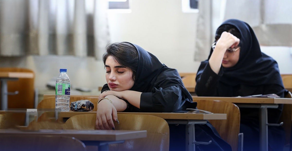 کنکور آزمونی پیر ، پرحاشیه و صندلی‌هایی که خالی است