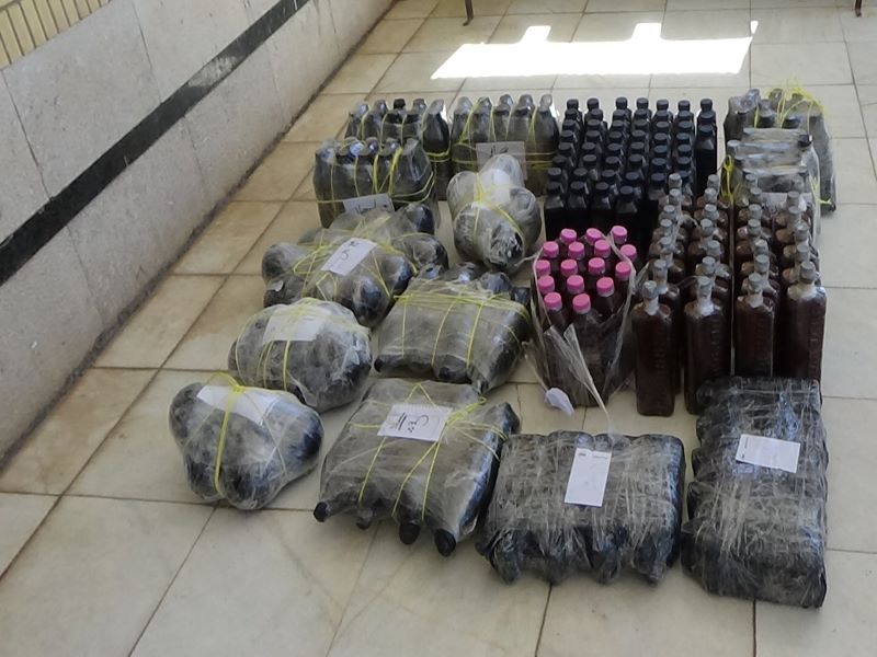 استخراج ۲۳۵ کیلو تریاک خالص از معدنی متروکه در بوانات فارس