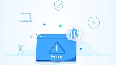 خطای وردپرس