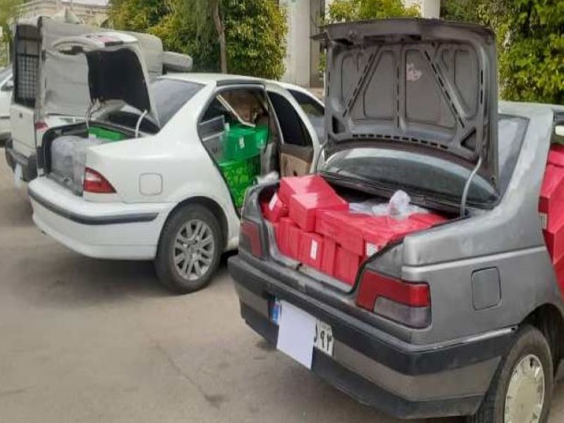 کشف ۳۵ میلیارد کالا از خودروهای شوتی رها شده در لارستان