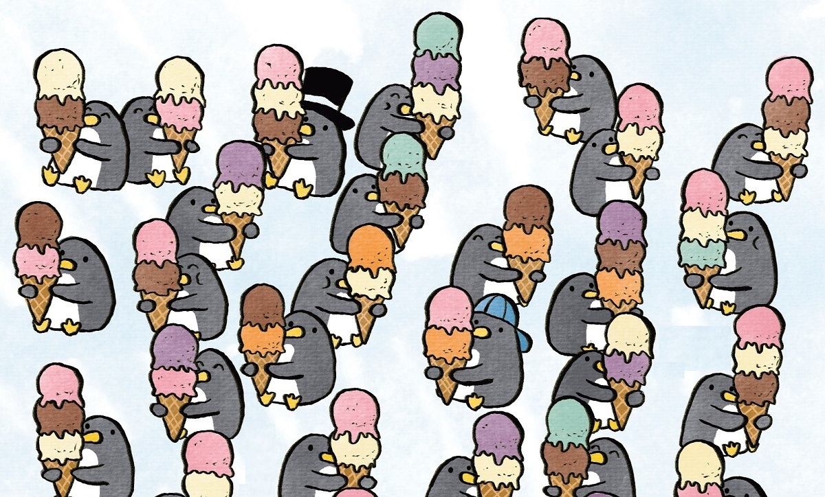 آیا می‌توانید در کمتر از ۵ ثانیه بستنی متفاوت را پیدا کنید و رکورد بزنید؟