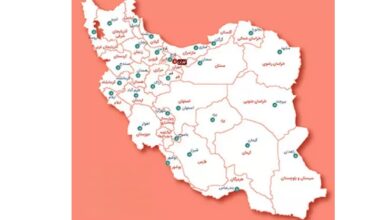 نقشه ایران