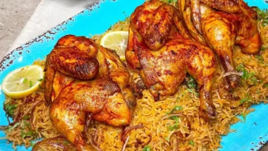 کبسه مرغ یک غذای خوش‌طعم و متفاوت