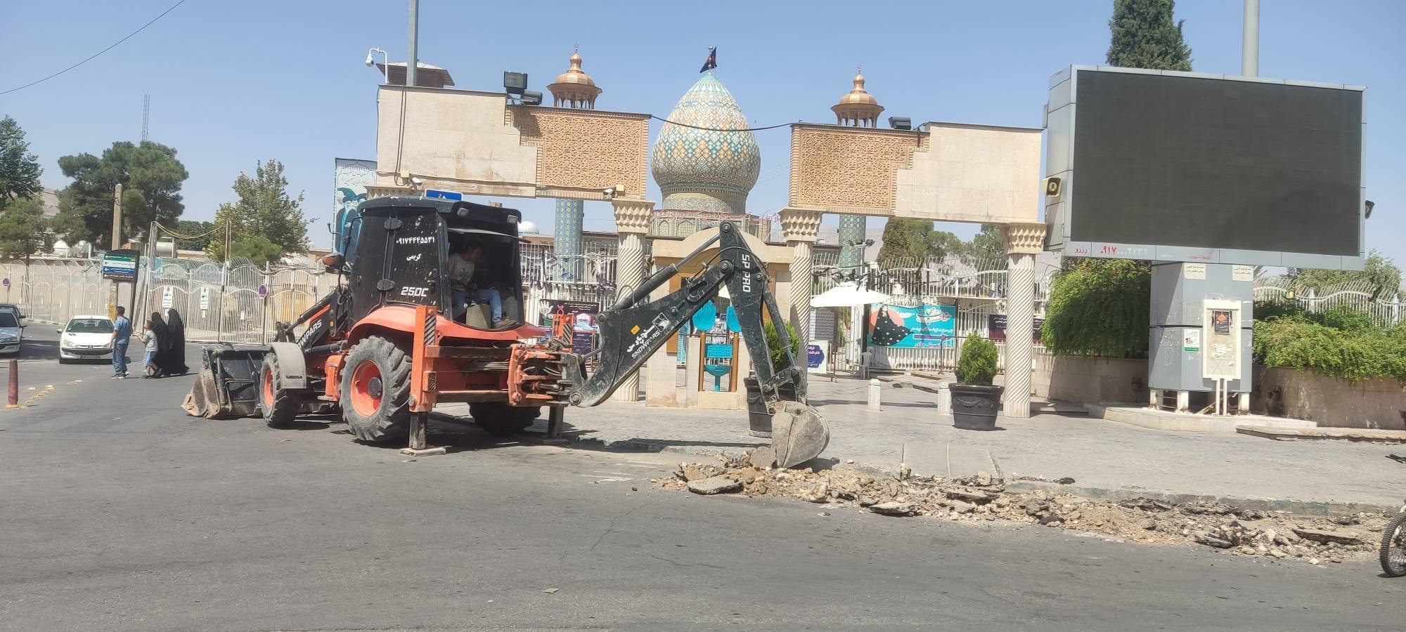 بهبود فشار آب در بافت قدیمی شیراز با اجرای طرح شهید درعلی