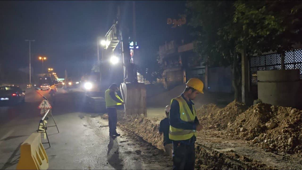 آغاز اجرای خط انتقال فاضلاب شهرک‌های امیرکبیر و مهدیه شیراز