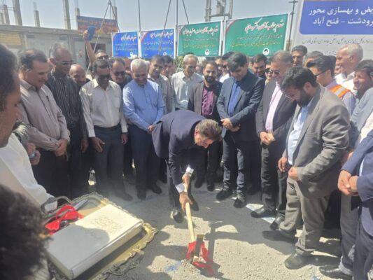 تعریض و بهسازی محور مرودشت فتح‌آباد 2