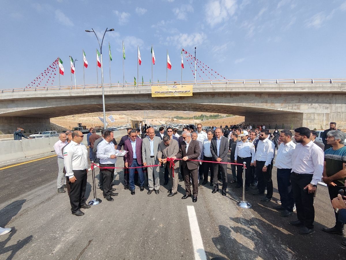 افتتاح تقاطع شهید نصرالله؛ یکی از گره‌های دیرینه ترافیک شیراز گشوده شد