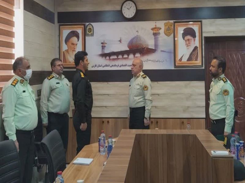 رئیس جدید پلیس امنیت اقتصادی استان فارس منصوب شد