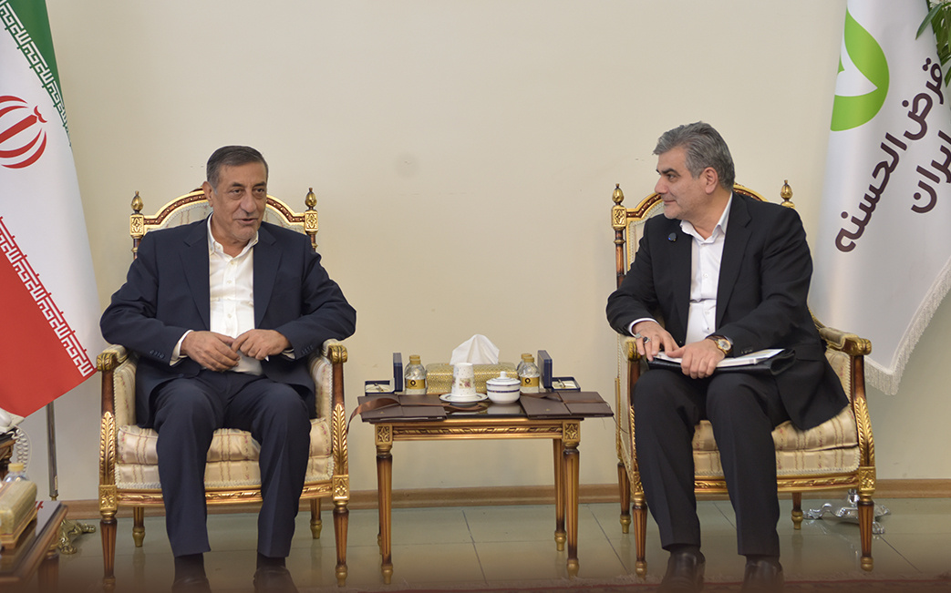 مدیرعامل بانک قرض‌الحسنه مهر ایران با سرپرست نهاد ریاست جمهوری دیدار کرد