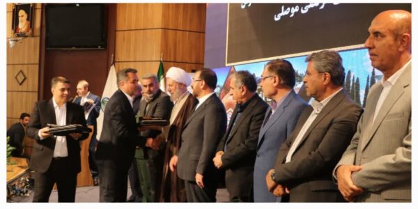 شرکت آبفا فارس برای دومین سال پیاپی به عنوان دستگاه برتر در جشنواره شهید رجایی 1