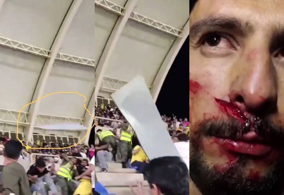 واکنش عجیب مدیرعامل فجرسپاسی به سقوط مرگبار حلب در ورزشگاه پارس شیراز