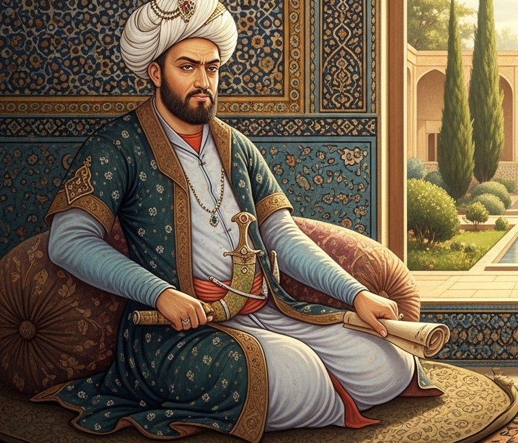 کریم خان زند از نظر هوشمند مصنوعی این شکلی بود+عکس