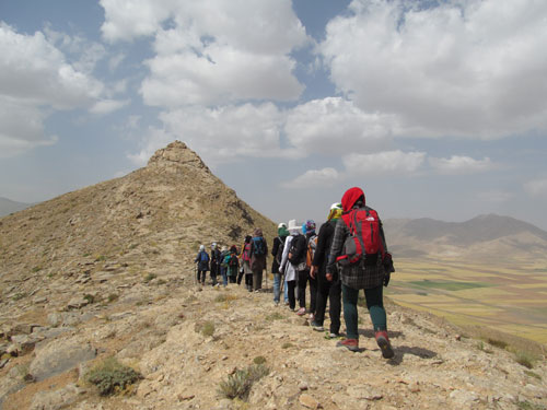 کوهنوردی زنانه