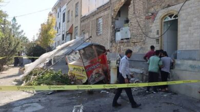 مصدومیت دو نفر بر اثر انفجار منزل دو طبقه مسکونی در شیراز 3 63634657