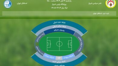 گلایه تماشاگران از عرضه بلیطهای میلیونی بازی فجر و استقلال در بازار سیاه 2 fgdx 1