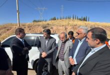 بازدید معاون وزیر راه از پروژه تعریض محور سیاخ دارنگون شیراز 9 photo 2025 10 25 13 18 30