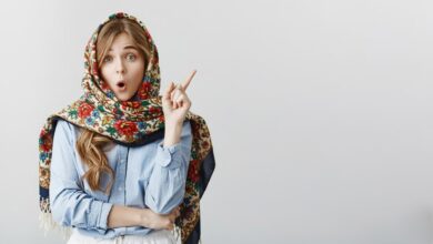 تعجب زن ایرانی