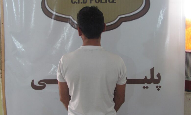 دستگیری قاتل در لارستان