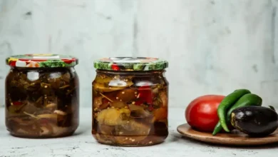 طرز تهیه ترشی بادمجان به دو روش اصلی (لیته و شکمپر) 36 طرز تهیه ترشی بادمجان 1