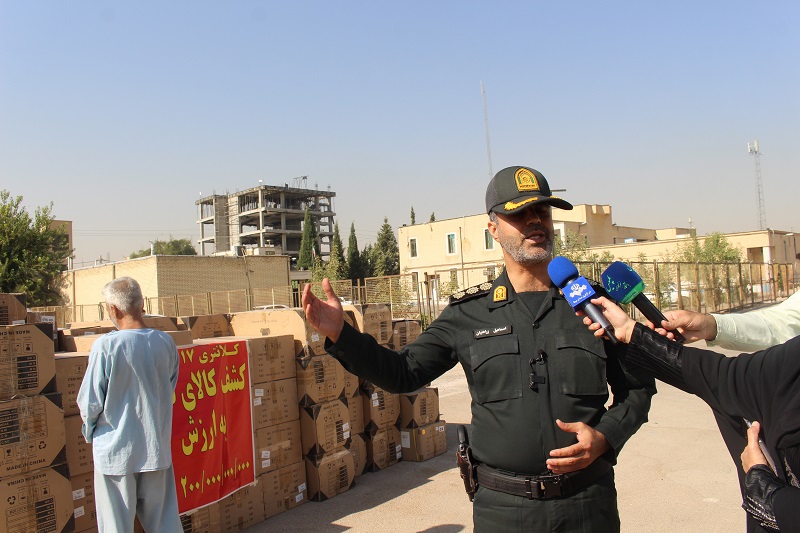 فرمانده انتظامی شیراز خبر داد: محموله قاچاق ۲۰ میلیارد تومانی کشف شد