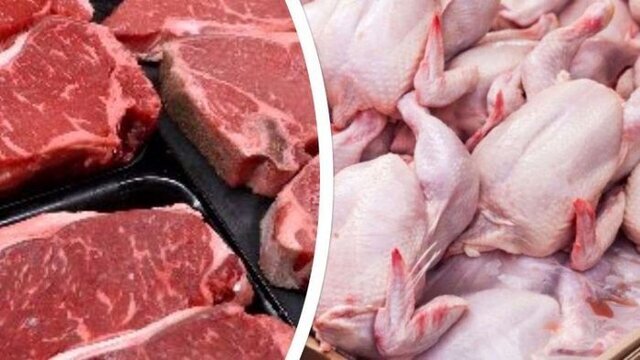 مرغگوشت قرمز