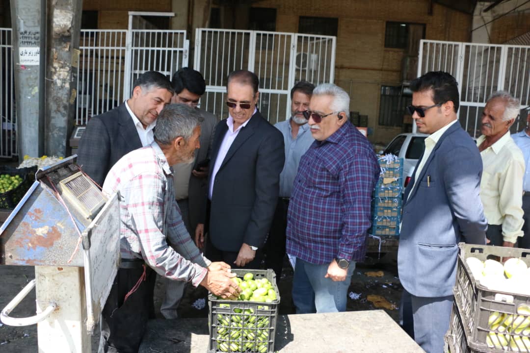 بازدید سرزده و شبانه مدیرکل تعزیرات فارس از کشتارگاه‌های مرغ و میدان مرکزی میوه شیراز