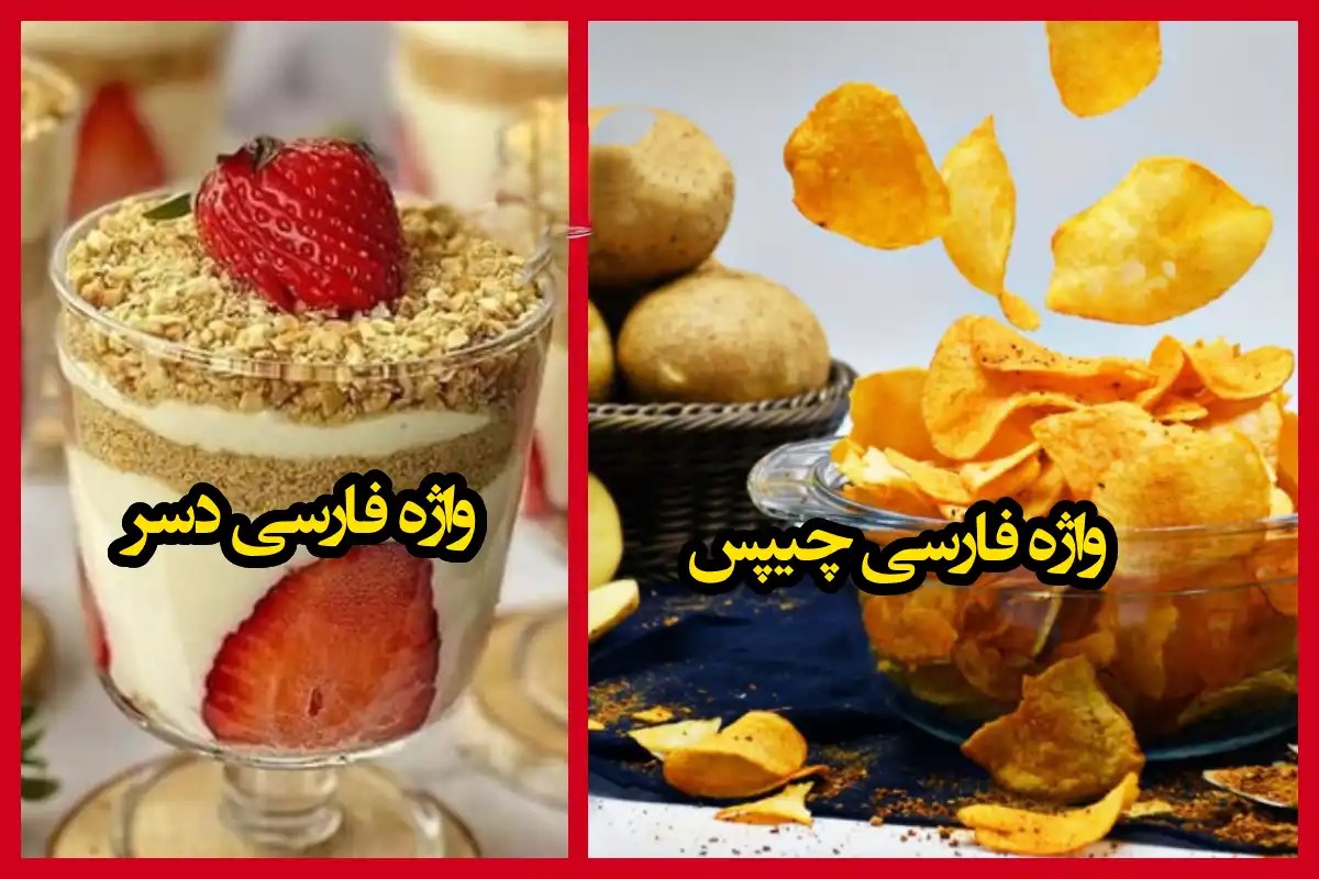 استفاده از واژه‌های «چیپس» و «دسر» ممنوع/ معادل فارسی شان اعلام شد