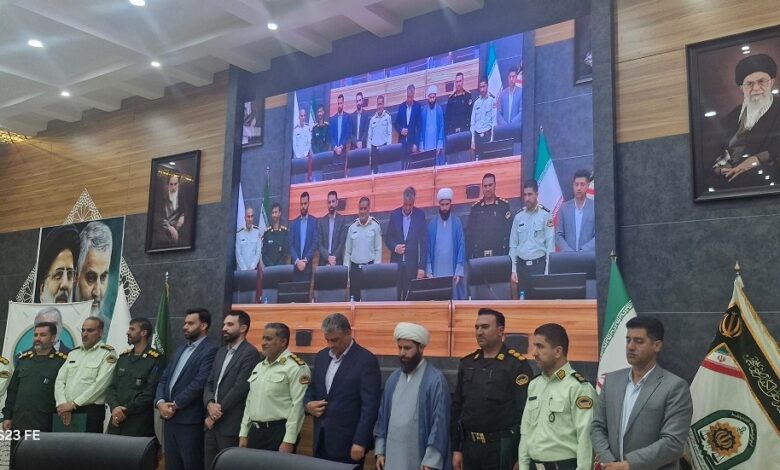 خرمبید تودیع فرمانده