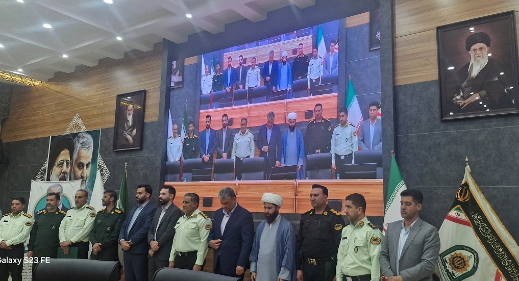 سرهنگ “عبدالرضا زارع” فرمانده انتظامی شهرستان خرمبید شد