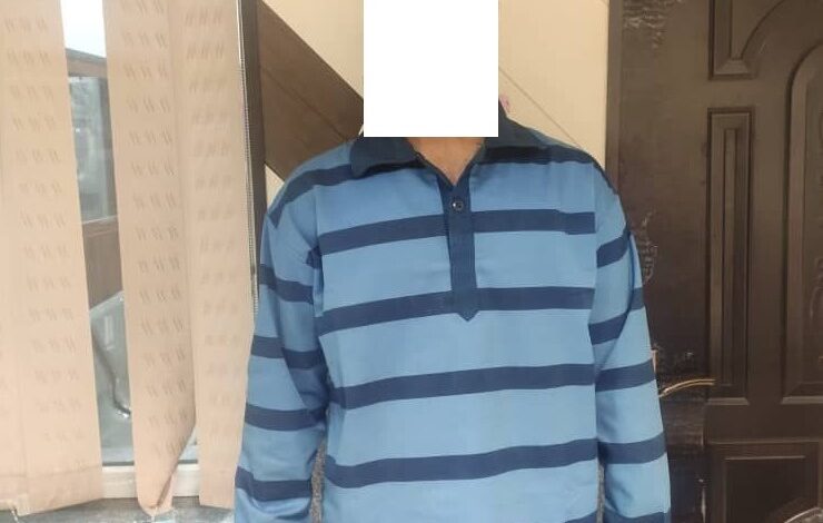 سارق به عنف توسط ماموران كلانتری "22 آزادگان" شیراز زمینگیر شد 1 سارق شیراز