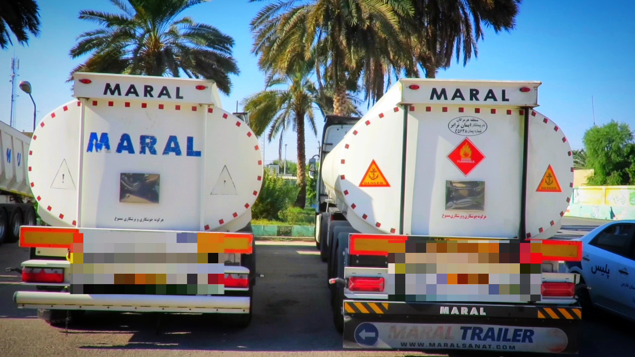 کشف ۶۸۰۰۰ لیتر سوخت از دو تریلی مشکوک در شهرستان جهرم