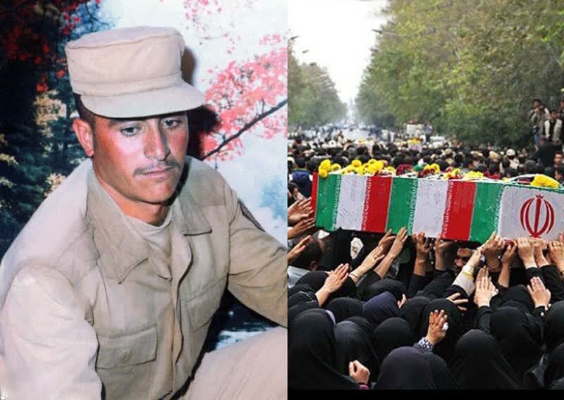شناسایی پیکر پاک یکی از شهدای ارتشی استان فارس بعد از ۴۰ سال در تبریز