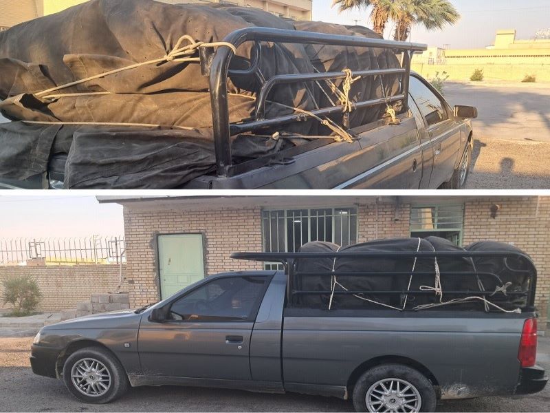 توقیف خودروهای قاچاق و فاقد مجوز با ارزش ۱۳۳ میلیارد ریال در لامرد و شیراز