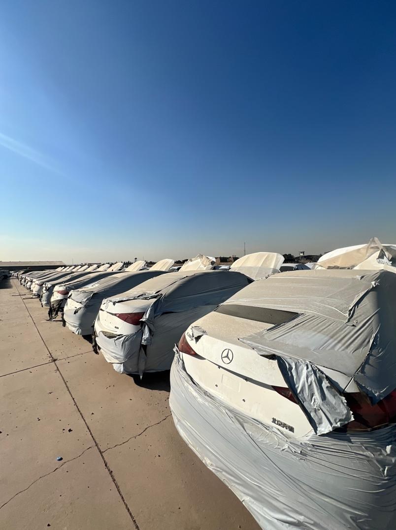 بزرگترین محموله خودروهای مرسدس بنز “طرح جانبازان” وارد گمرگ شد