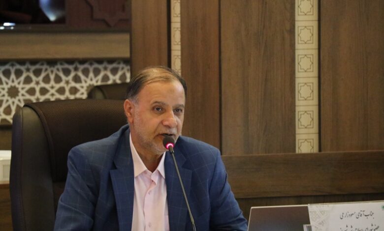 مسعود زارعی، رئیس کمیسیون سلامت، محیط زیست و خدمات شهری شورای اسلامی شهر شیراز