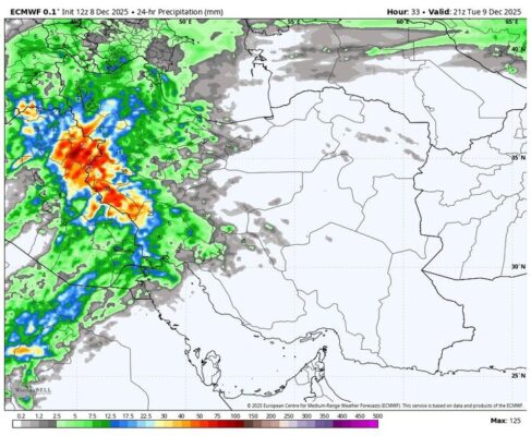 آخرین وضعیت هواشناسی کشور: هوای این استانها از امروز برف و بارانی است 2 5816636