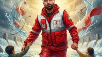 درگذشت یکی از امدادگران هلال احمر حین عملیات در شهرستان جهرم