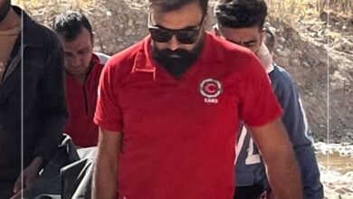 درگذشت یکی از امدادگران هلال احمر حین عملیات در شهرستان جهرم