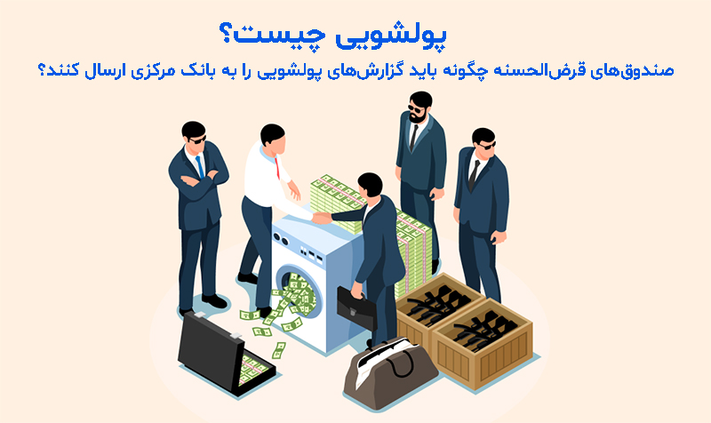 پولشویی چیست و صندوق‌های قرض‌الحسنه چگونه باید گزارش‌های پولشویی را به بانک مرکزی ارسال کنند؟