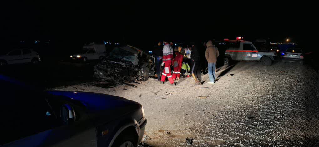 تصادف مرگبار پژو پارس و کامیون در جاده اقلید – یاسوج